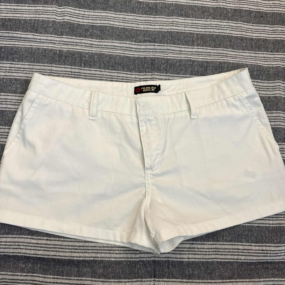 Hurley White Women’s Jean Shorts
